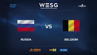 Team Belgium vs Team Russia, inferno, WESG 2017 CS:GO European Qualifier Finals