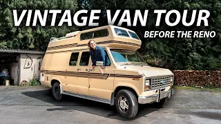 Our VINTAGE CAMPER VAN (full tour + 10 reno ideas) | VANLIFE