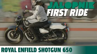 2024 Royal Enfield Shotgun 650 | First Ride