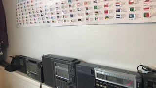 30 years of Sony portable shortwave receivers - a review of my collection