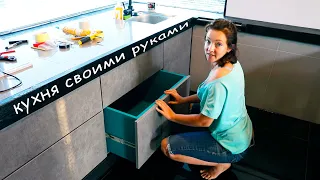 ⚫How to Make the Most Beautiful KITCHEN on 7m² With Your Hands