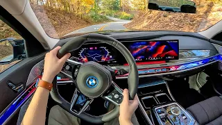 2024 BMW i7 M70 — Driving The Most Powerful 7 Series Ever Made