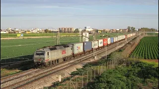 Ferrocarril en Sevilla. Trenes en la capital de Andalucía. Renfe AVE, Cercanías, Mercancías