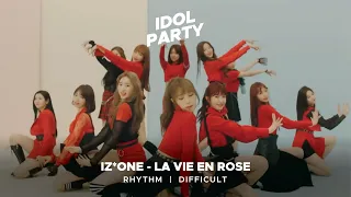 Idol Party | IZ*ONE - La Vie en Rose | Rhythm - Difficult - 3
