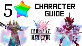 Final Fantasy Brave Exvius 5 Star Character Guide