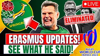 🏉🔥🇿🇦 SEE WHAT RASSIE ERASMUS SAID ABOUT ENGLAND! SPRINGBOKS NEWS