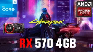 Cyberpunk 2077 RX 570 4GB (All Settings Tested 1080p FSR)