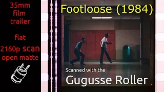 Footloose (1984) 35mm film trailer, flat open matte, 2160p