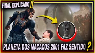 ENTENDA A VIAGEM NO TEMPO DO PLANETA DOS MACACOS 2001!! (Resumo + Explicação)