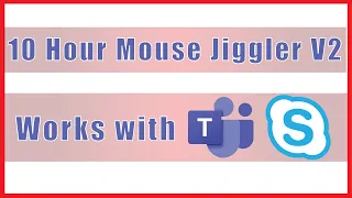 Mouse Jiggler 10 Hours - Keep Computer Awake - Version 2