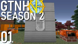 Gregtech New Horizons S2E1: From Zero to Steam