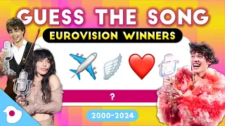 Eurovision Winners (2000-2024) | GUESS THE SONG | Emoji Quiz