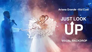 Ariana Grande, Kid Cudi - Just look Up (Visual/Backdrop from “Don’t look up”)