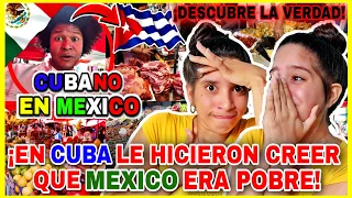 CUBANO🇨🇺 NO PENSABA QUE MEXICO🇲🇽 ERA ASÍ HASTA QUE LO CONOCIÓ😱 ¡HA VIVIDO EN LA MENTIRA😥! reaction