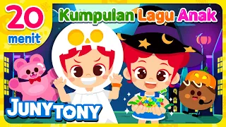 🎃 Kumpulan Lagu Halloween Anak 🍫👻 | Lagu Anak Anak | JunyTony Bahasa Indonesia