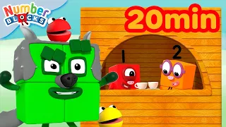 Top momentos Númericos  DIVERTIDOS | Matemáticas para niños | Numberblocks en Español