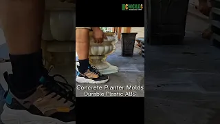 Concrete Planter Molds - Easy precasting and molding remove