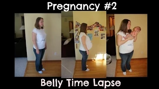 Baby Bump Time Lapse | 2nd Pregnancy