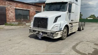 Detroit Diesel 12.7 установка на Volvo VNL 670 заместо Cummins 15 ISX. Двс Детроит на Вольво внл