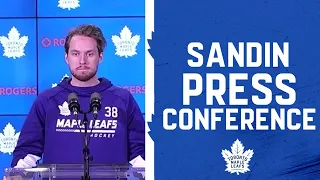 Rasmus Sandin Pre Game | Toronto Maple Leafs vs Edmonton Oilers | January 5th, 2022