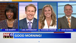 WITI - FOX 6 WakeUp News - 4:30AM Open - August 3, 2020 - [Suzanne Spencer's 1st day]