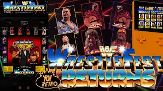 Yo! Retro #13 WrestleFest Returns! #wwe #wwf #wrestlefest #wrestlemania #analoguepocket #arcade1up