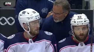 Heated Exchange Between John Tortorella And Pierre-Luc Dubois