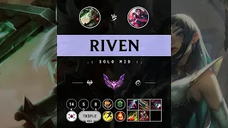 Riven Mid vs Irelia - KR Master Patch 14.9