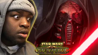 NEW STAR WARS FAN REACTS TO ALL STAR WARS OLD REPUBLIC CINEMATICS!!!!