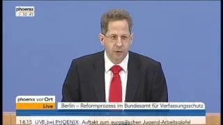 Pressekonferenz mit Bundesinnenminister Friedrich am 03.07.2013