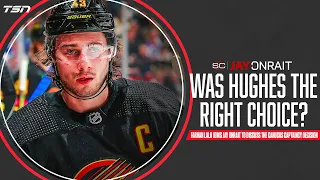 Was Quinn Hughes the right choice for Canucks captain?