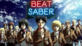 Shinzou Wo Sasageyo Beat Saber (Attack On Titan Opening 3)