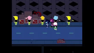 (SPOILERS) Deltarune Chapter 2 - Returning To Trash Zone after defeating Spamton NEO (SPOILERS)