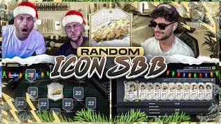 FIFA 22: Random ICON Squad Builder Battle VS ELIAS 😱🔥 Der ZUG hat keine BREMSE 😂