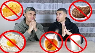 1 TAG VEGAN ERNÄHREN - EXPERIMENT !!! | Kelvin und Marvin