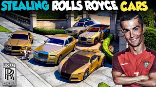 Stealing Every Golden Rolls-Royce Cars In Gta 5!