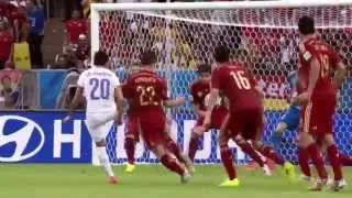 BBC FIFA World Cup 2014 Spain vs Chile montage