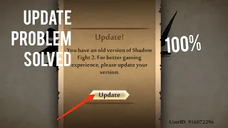 UPDATE PROBLEM SOLVED || SHADOW FIGHT 2 || 100% REAL