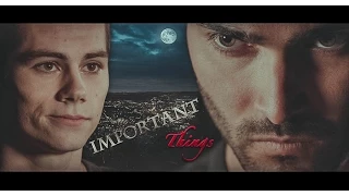 Derek/Stiles - Important Things [Fanfiction Trailer]