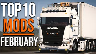 TOP 10 ETS2 MODS - FEBRUARY 2021 | Euro Truck Simulator 2 Mods