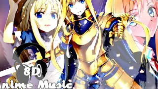 8D Anime Music - Sword art online Alicization OST She Was Sitting Under The Osmanthus Tree