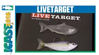 LIVETARGET Threadfin Shad Swimbaits with Stephen Browning & David Walker | ICAST 2016