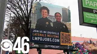 Atlanta billboard recruits officers for Louisville PD