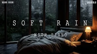 Soothing Rain by the window make you sleep instantly😴 Say Goodbye to Stress and Insomnia | Warm Room