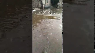 Потоп в селе Алла Курумканского района Бурятии