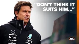 Toto Wolff opens up on what life without Lewis Hamilton will be like 👀🏎️ | Aus GP 🏁 | Fox Motorsport