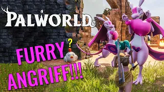 Palworld Let's Play Deutsch: HILFE!!! Furry-Angriff auf unsere Base | Gameplay #3