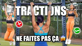 5 ERREURS À ÉVITER pour PASSER SES PREMIÈRES TRACTIONS (et vraiment progresser aux tractions).