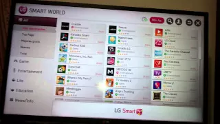 como eliminar juegos y programas descargados en tv smar tv LG