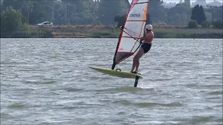 Windfoil aéromod 2018 : foiling jibe